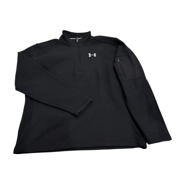 Under Armour Men's Specialist Quarter Zip XL Black - Picture 1 of 7